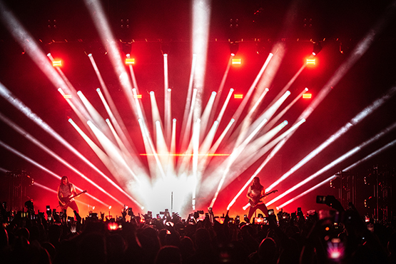 Hardy performs at Hard Rock Live Sacramento in Wheatland, California on March 11, 2023. (Photo by Chris Tuite)