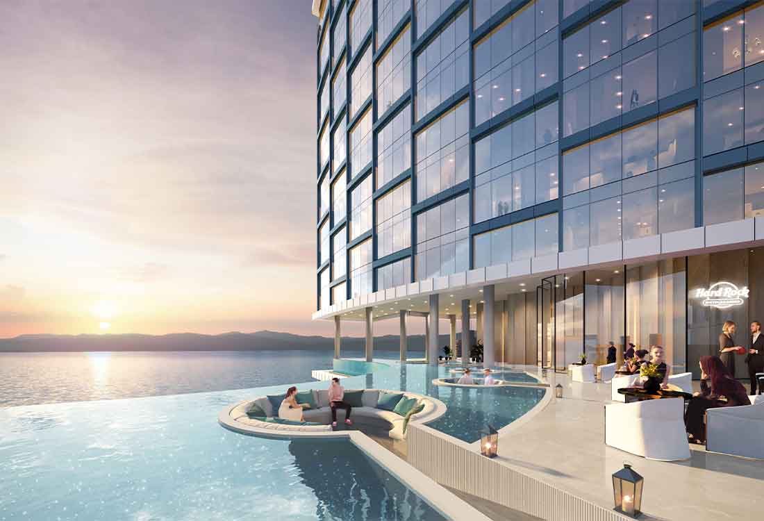 Hard Rock Hotel & Casino Athens Pool Shot