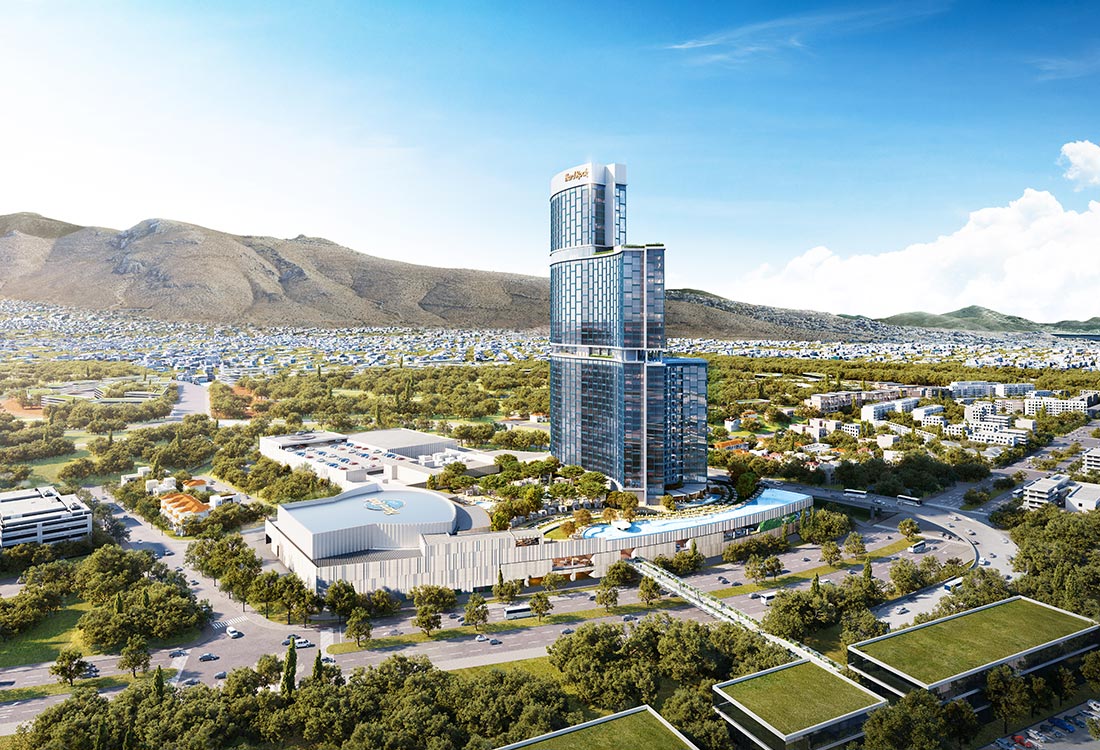 Hard Rock Hotel & Casino Athens rendering