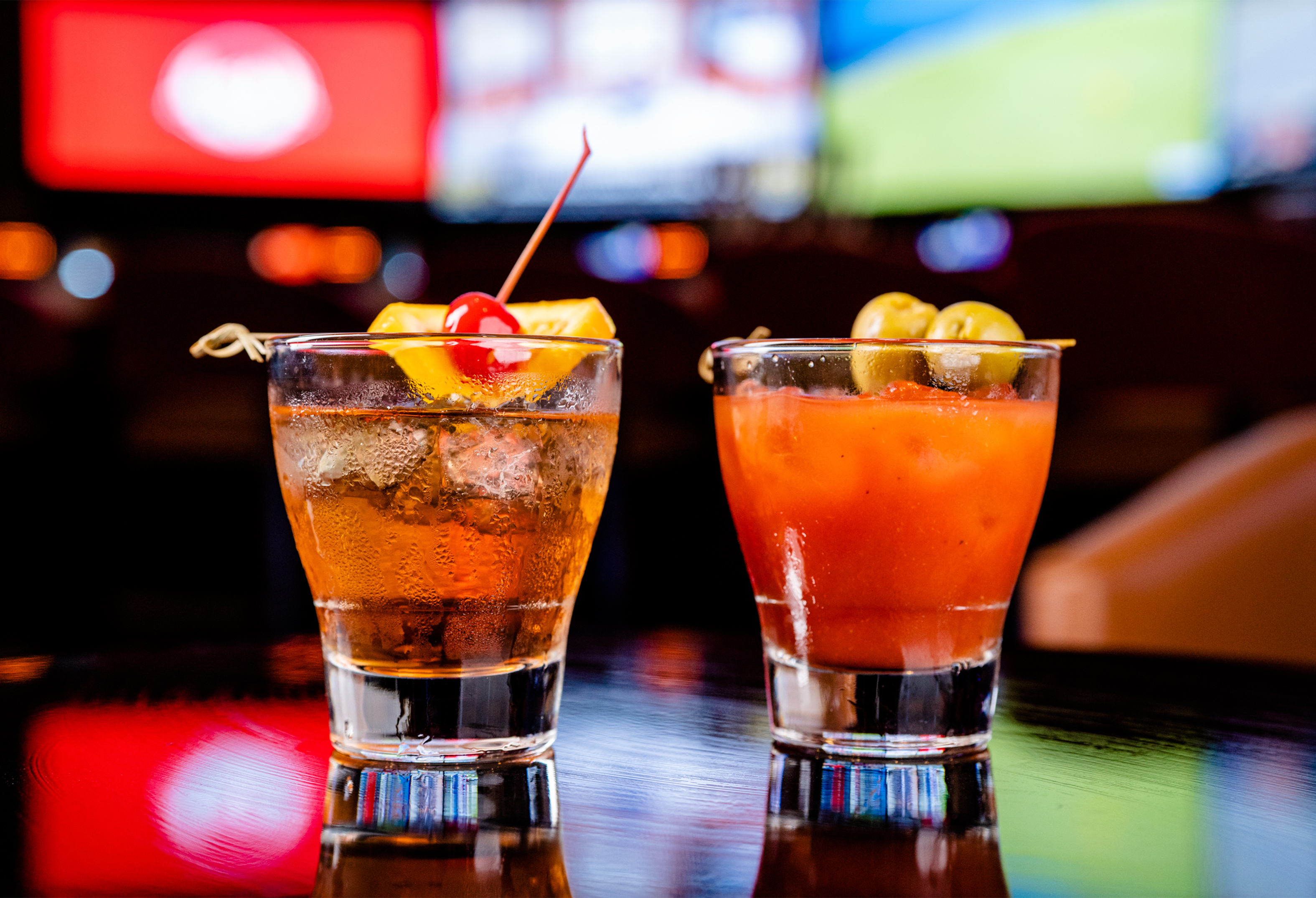 Cocktails at Hard Rock Atlantic City Sportsbook