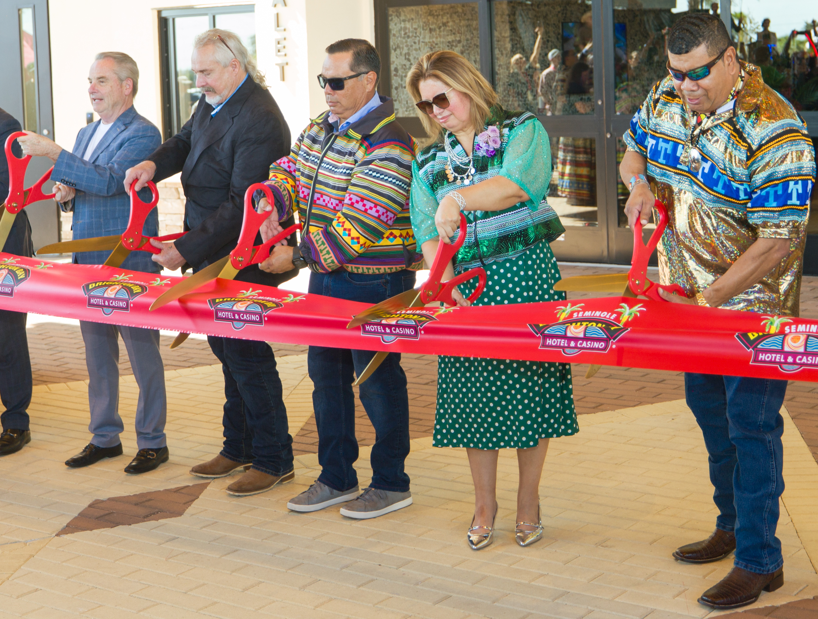 Ribbon cutting of Seminole Brighton Bay Hotel & Casino