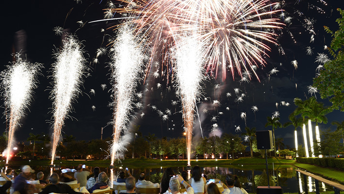 Fireworks Image at Seminole Casino Coconut Creek