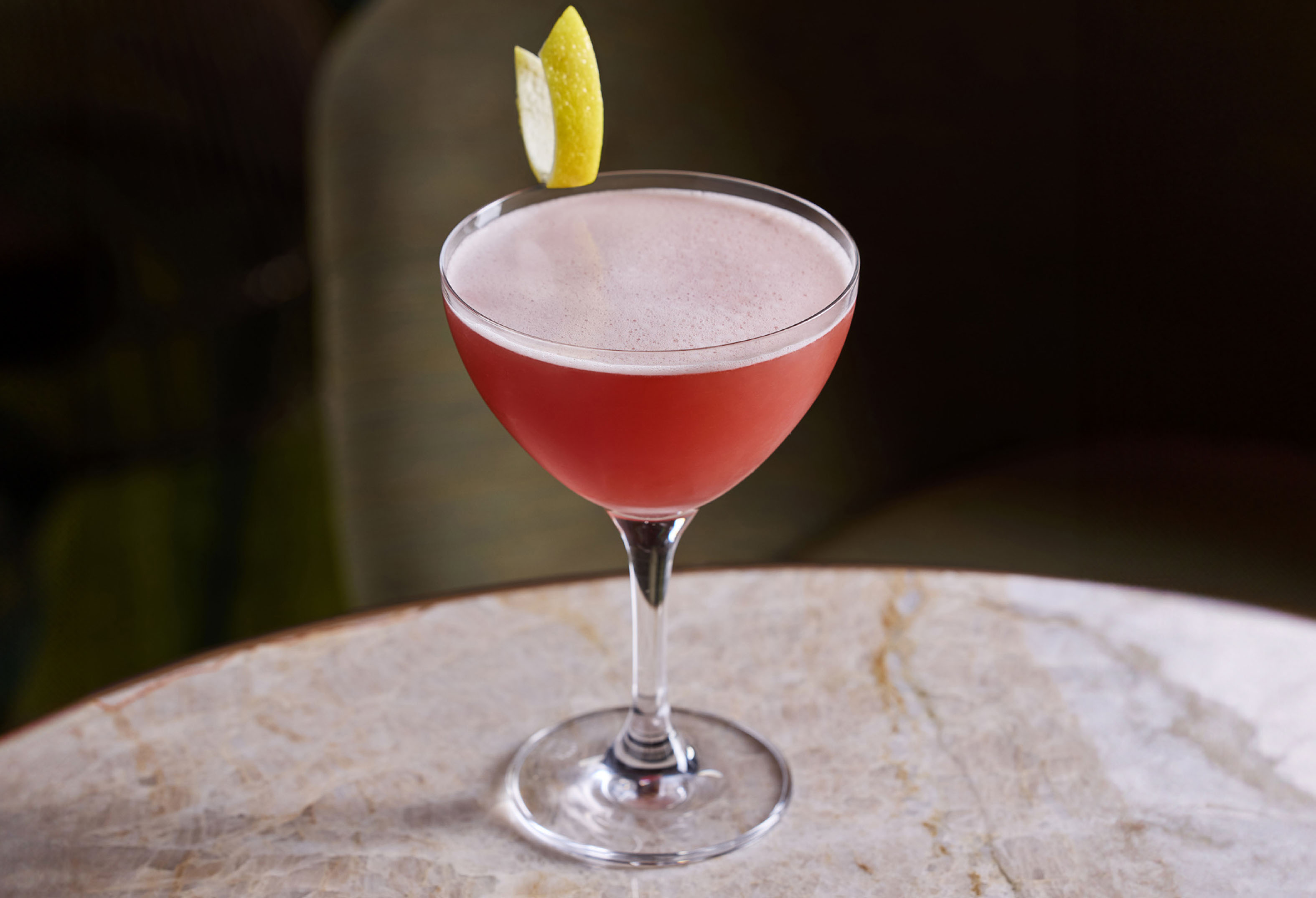 Pomegranate Coupe at Oculus Bar