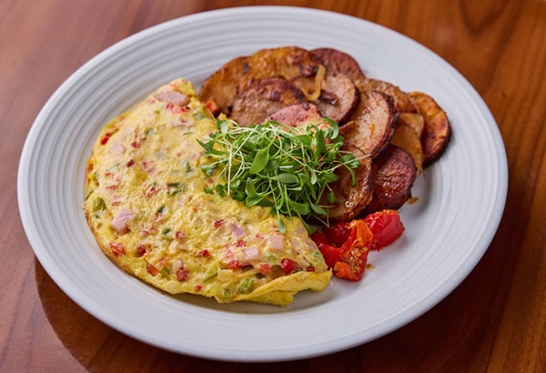 Omlet dish at  Rise Kitchen & Deli