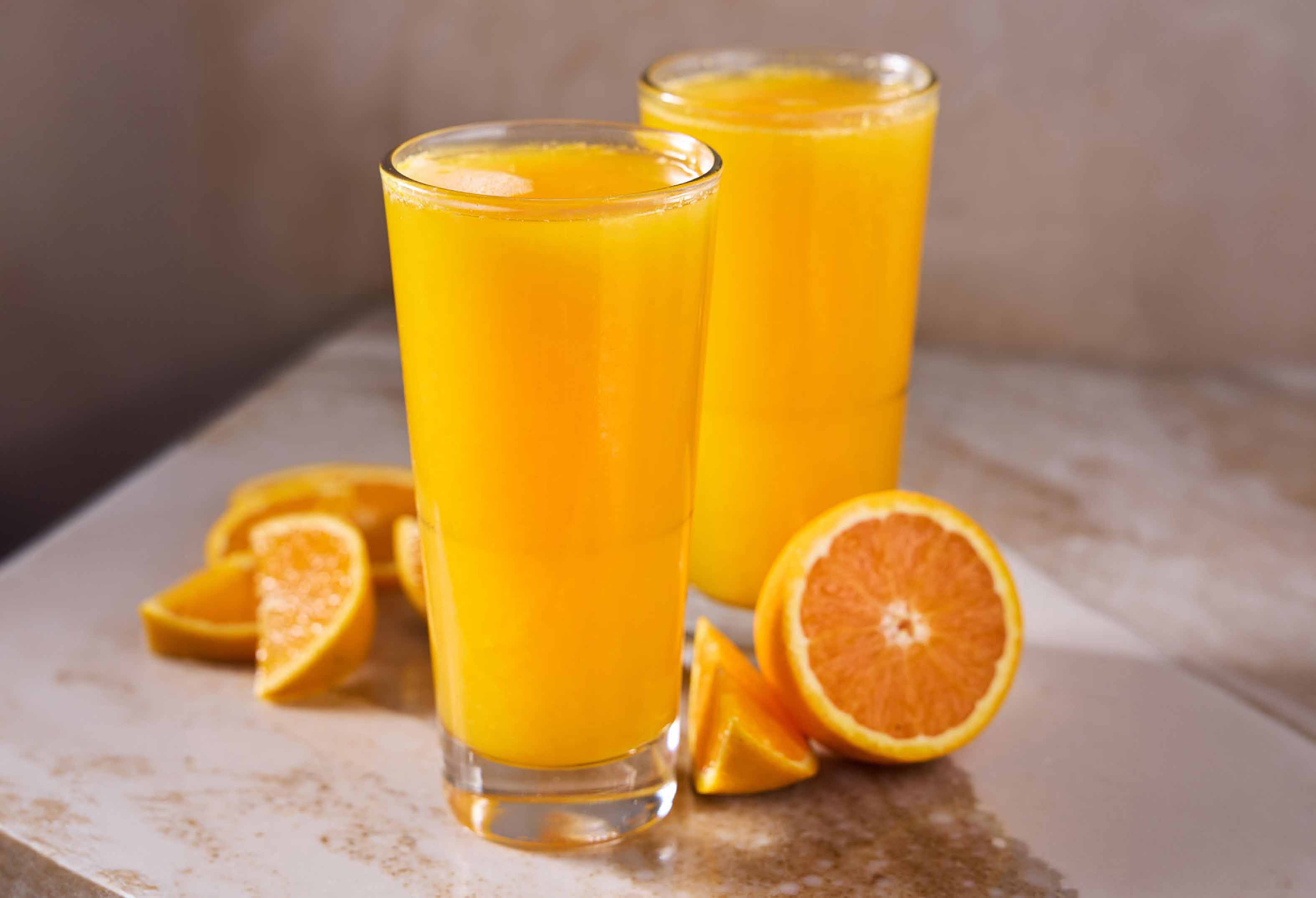 orange juice at Rise Kitchen & Deli