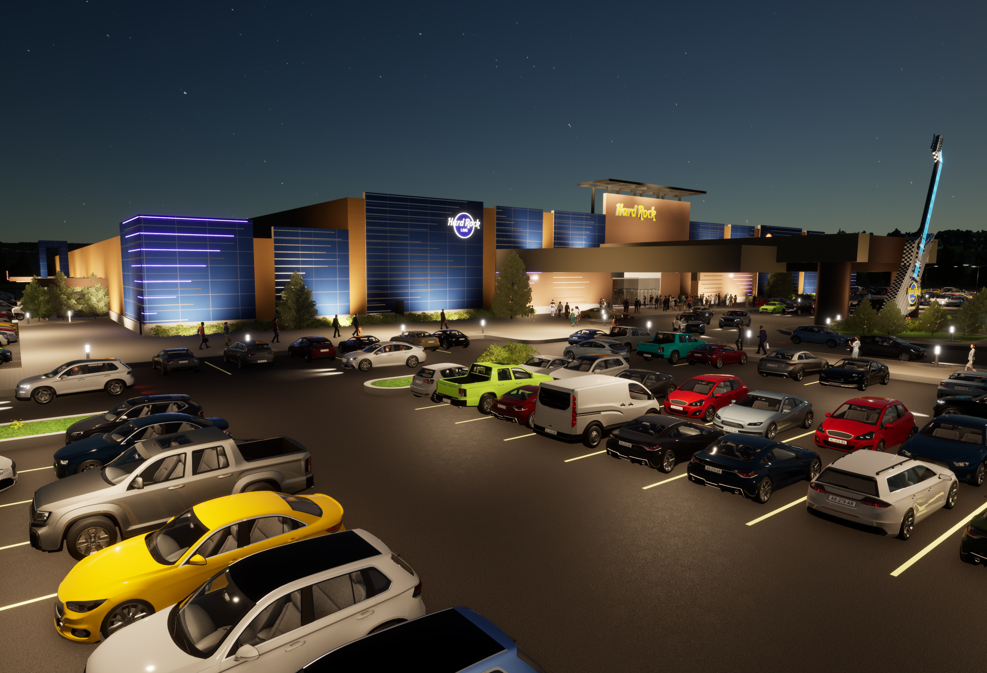 Hard Rock Casino Rockford Rendering