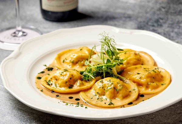 Lobster Ravioli at Cipresso