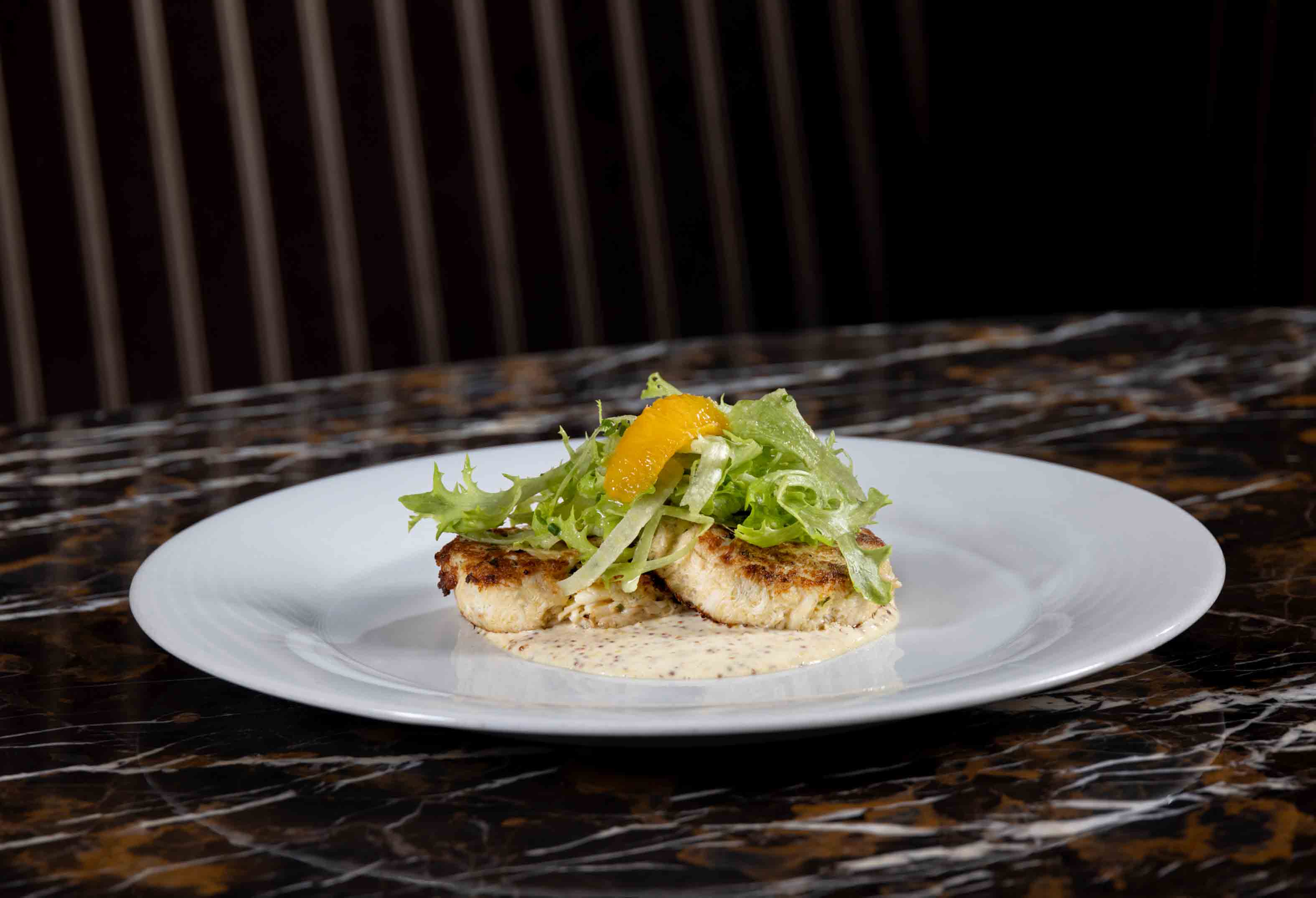 Jumbo Lump Crab Cakes at Council Oak Steaks & Seafood