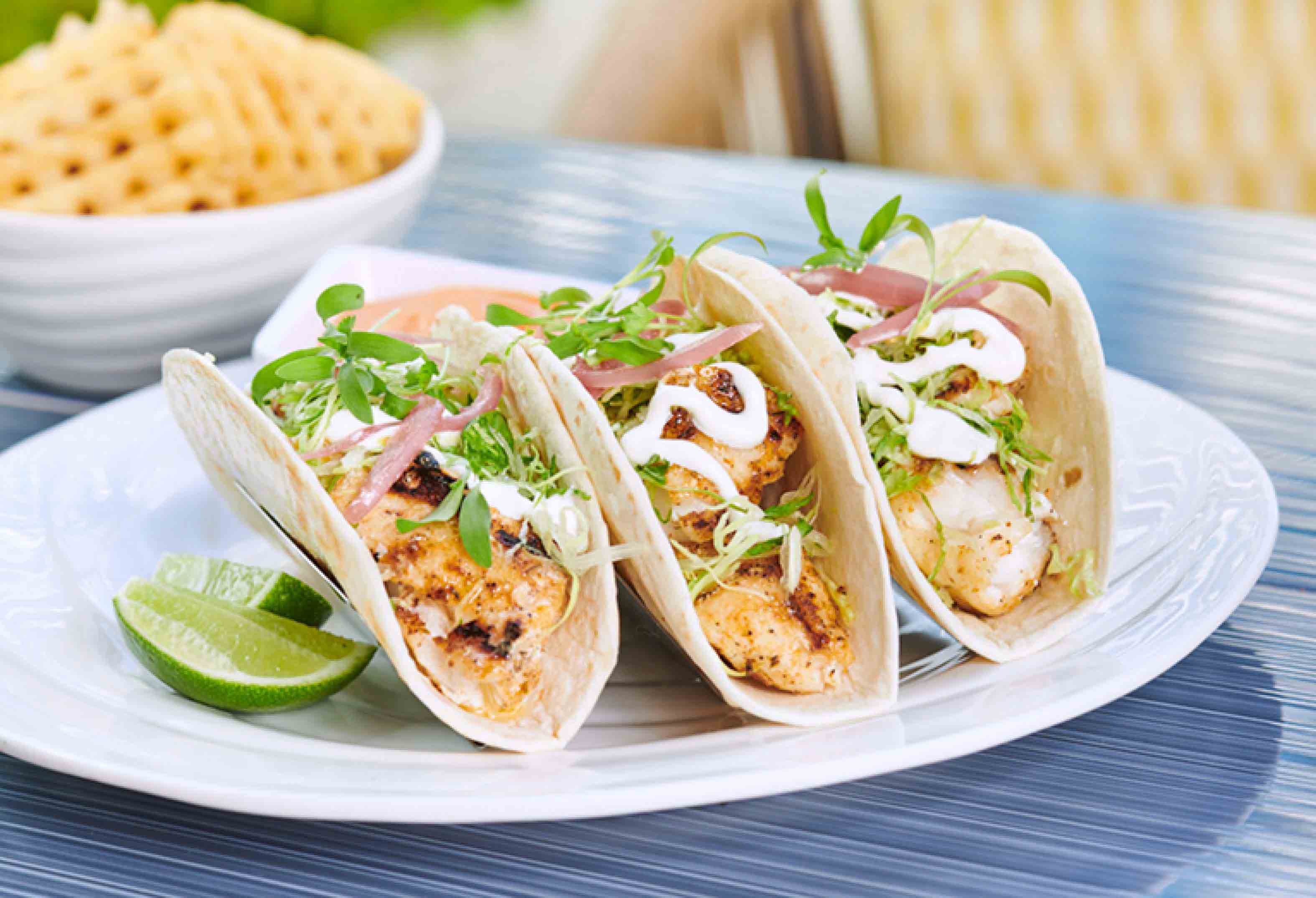 Pool Bar & Grill, Fish Tacos